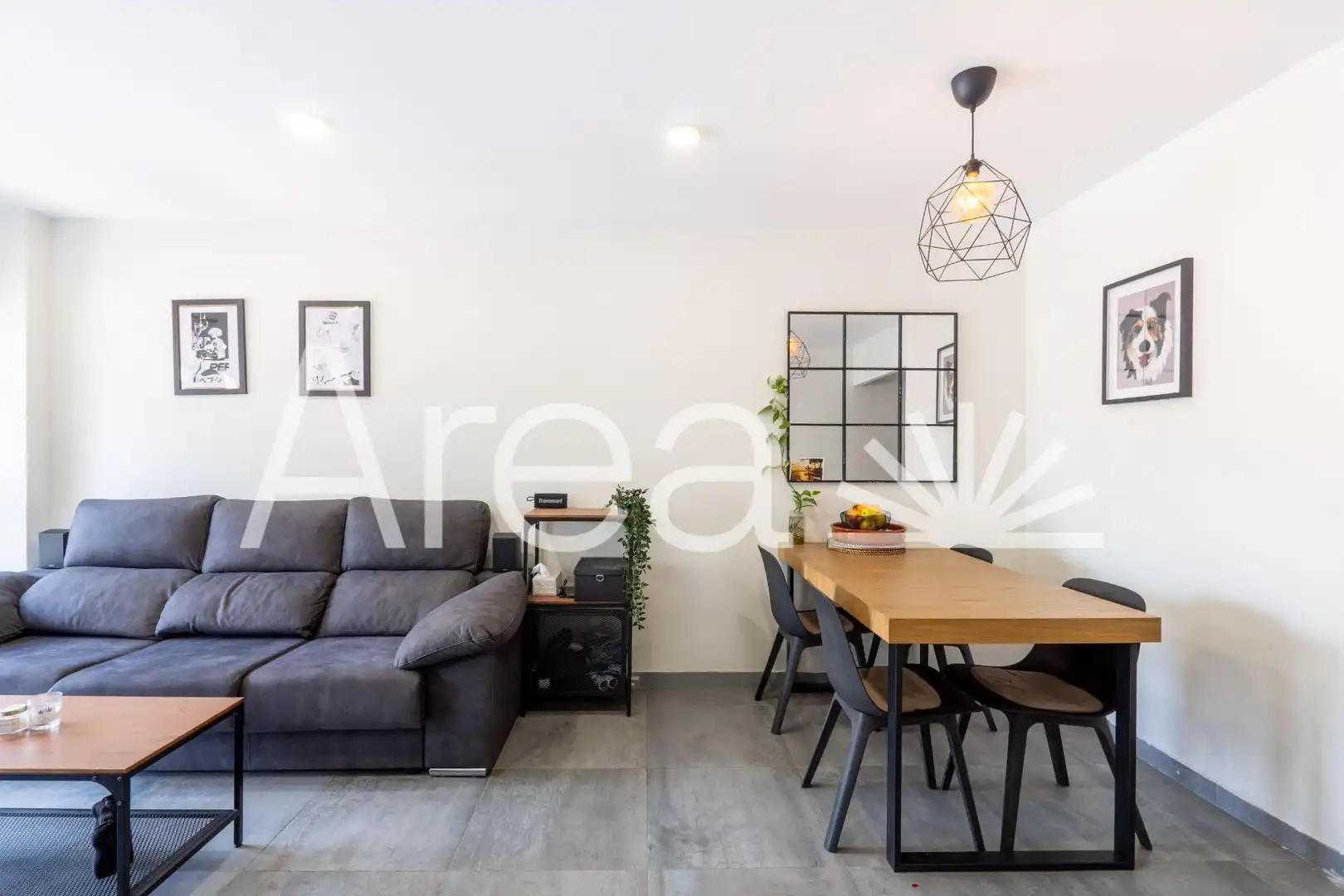 Sala de estar de Piso en venta en Mataró con Parquet y Balcón