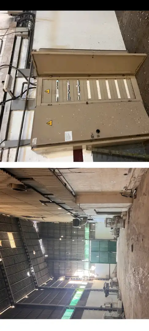 Vista exterior de Nave industrial en venta en La Mojonera con Alarma