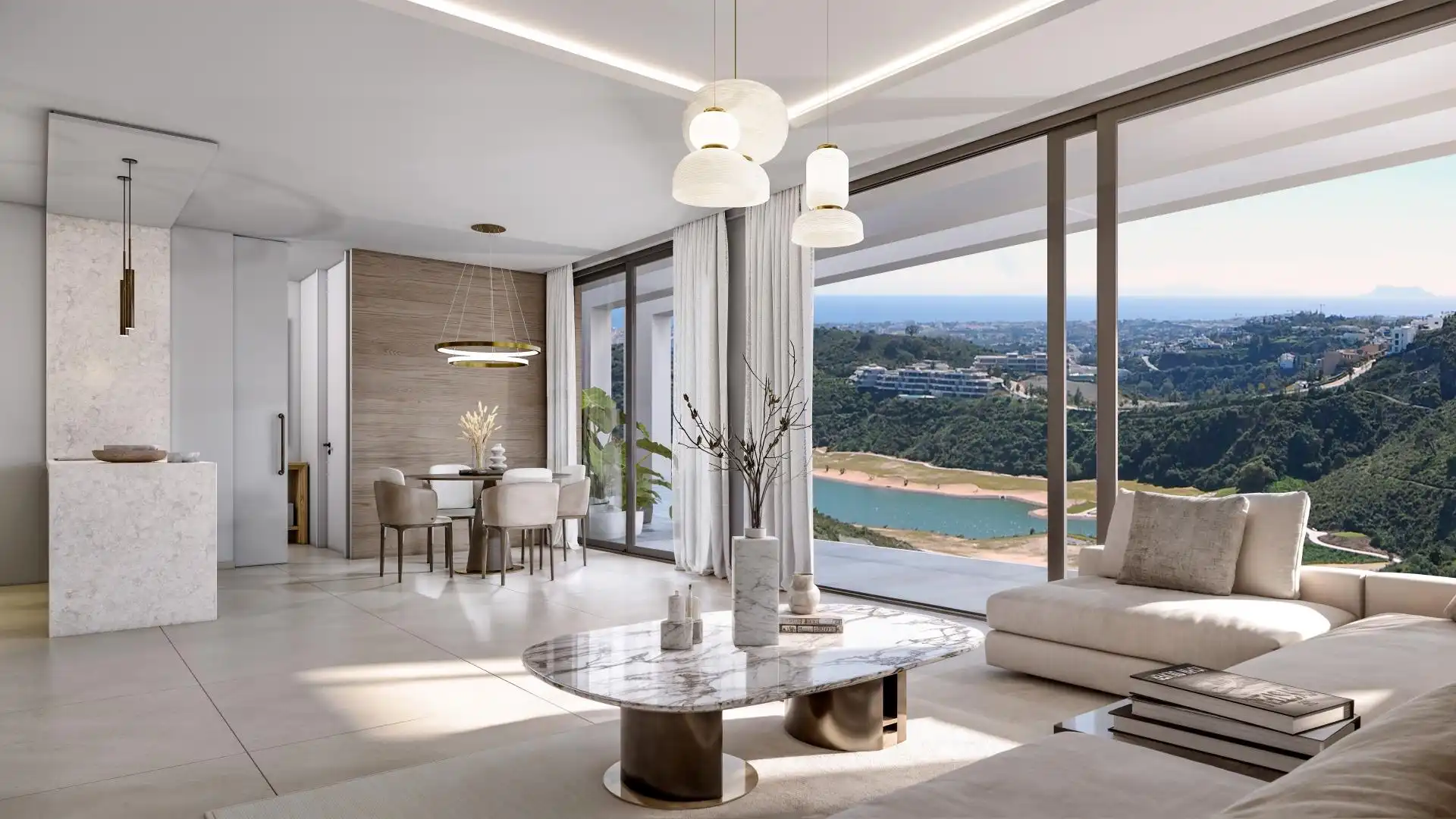 Living room of Houses for sale in Benahavís  with Private garden and Swimming Pool
