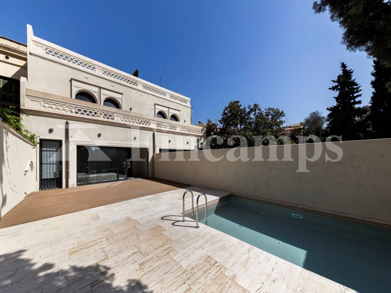 Piscina de Casa o xalet en venda en Sabadell amb Aire condicionat, Calefacció i Jardí privat