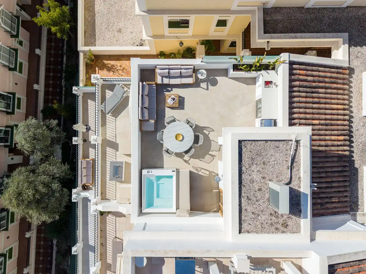 Terrace of Detached homes for sale in Marbella  with Air Conditioner, Terrace and Community pool