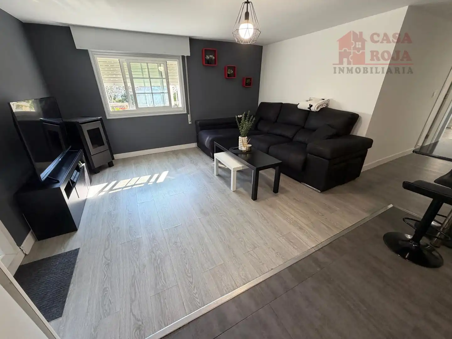 Sala de estar de Casa o chalet en venta en Moaña con Calefacción, Terraza y Trastero