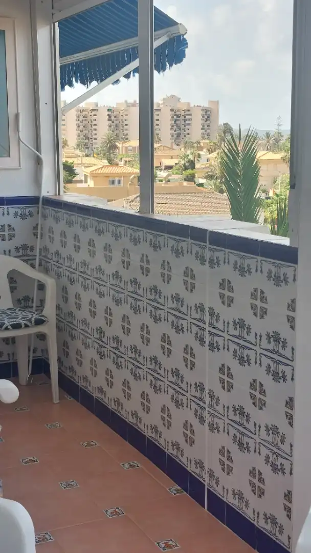 Terraza de Apartamento en venta en La Manga del Mar Menor con Aire acondicionado, Calefacción y Terraza