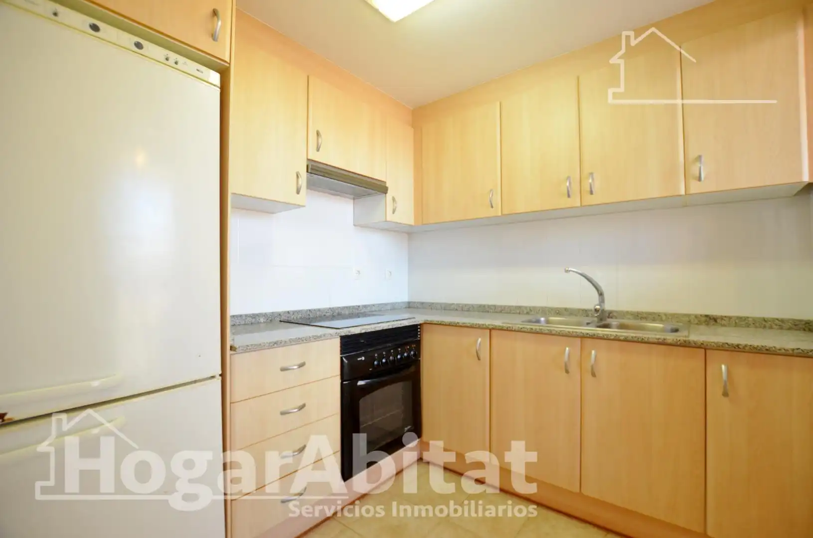 Kitchen of Flat for sale in Cullera  with Air Conditioner, Terrace and Balcony