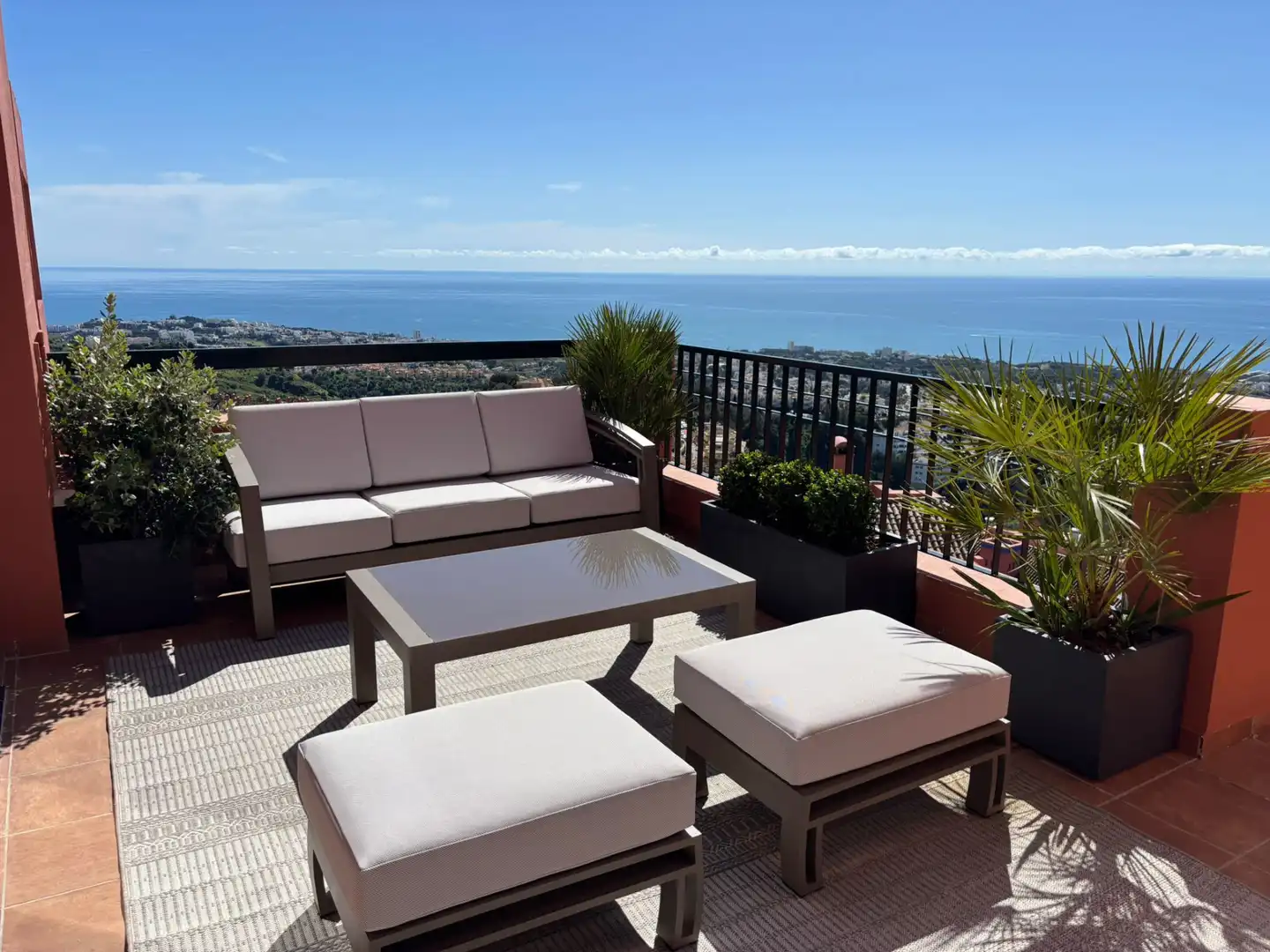 Terrace of Attic for sale in Mijas  with Air Conditioner, Terrace and Swimming Pool
