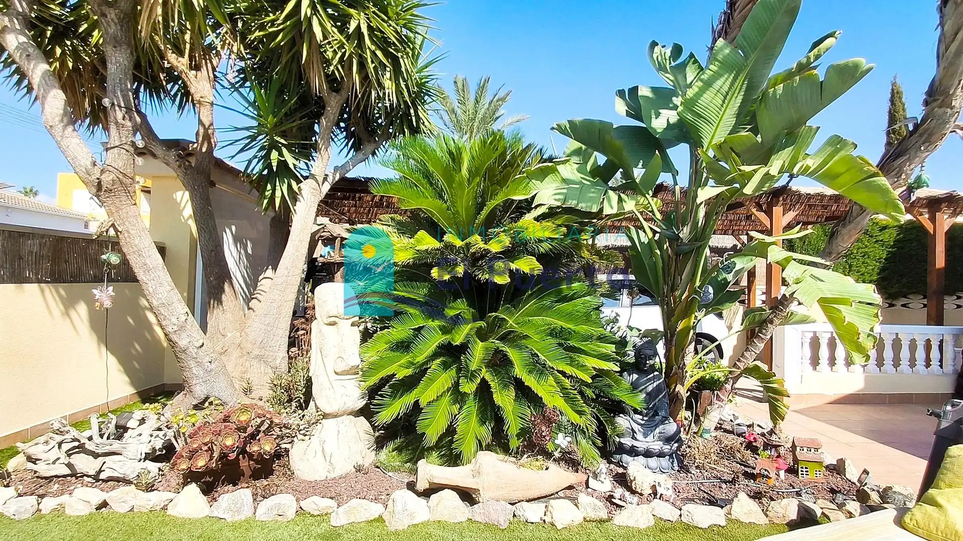 Jardín de Casa o chalet en venta en Mazarrón con Jardín privado, Terraza y Piscina