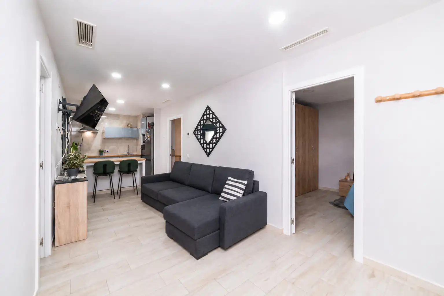 Sala de estar de Planta baja en venta en Navalcarnero con Aire acondicionado, Calefacción y Amueblado