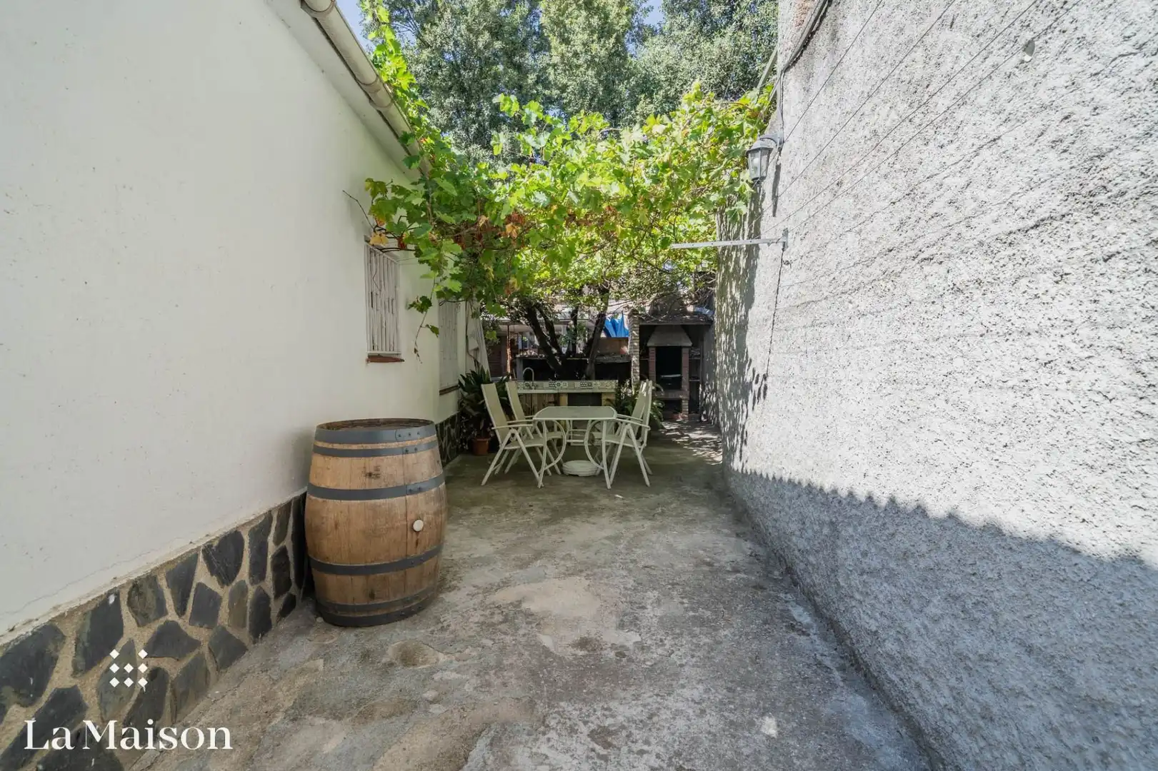 Terrassa de Casa o xalet en venda en Dosrius amb Calefacció, Jardí privat i Terrassa