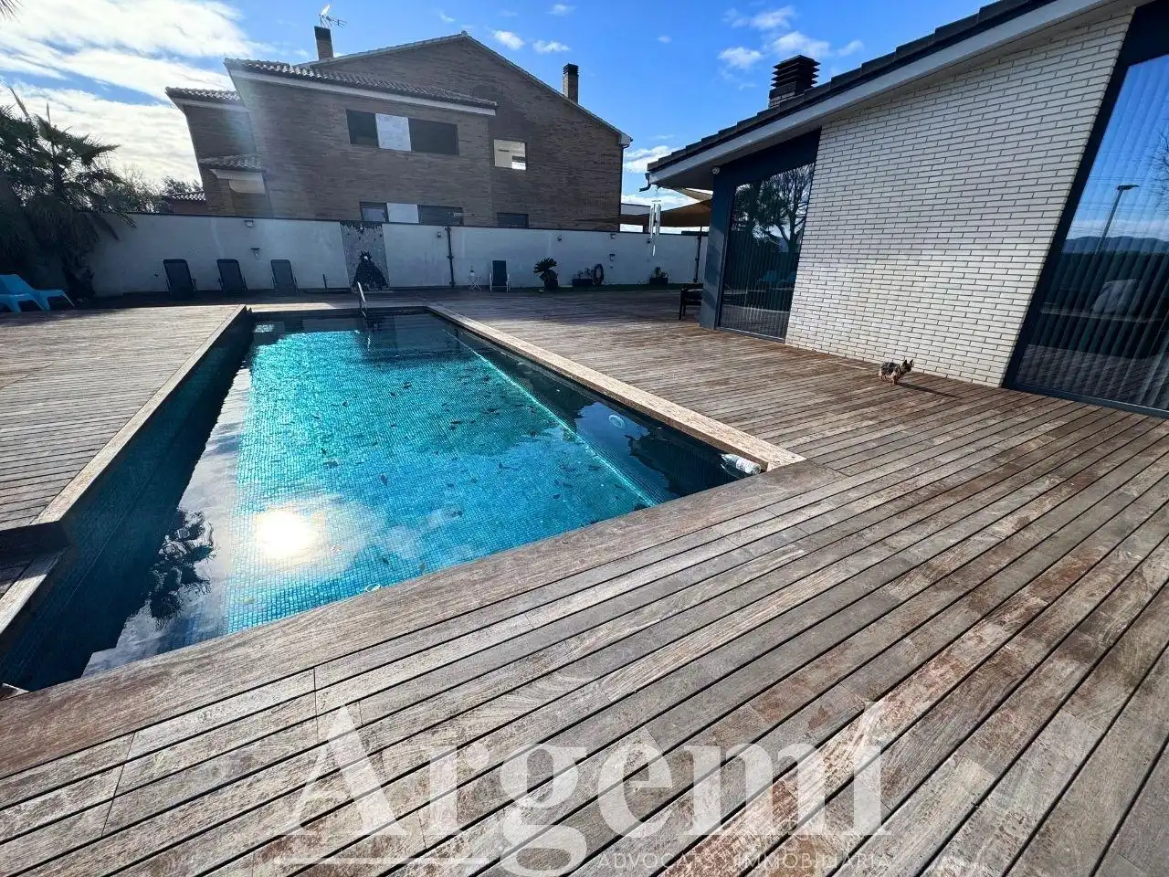 Piscina de Casa o xalet en venda en Palau-solità i Plegamans amb Aire condicionat, Calefacció i Jardí privat