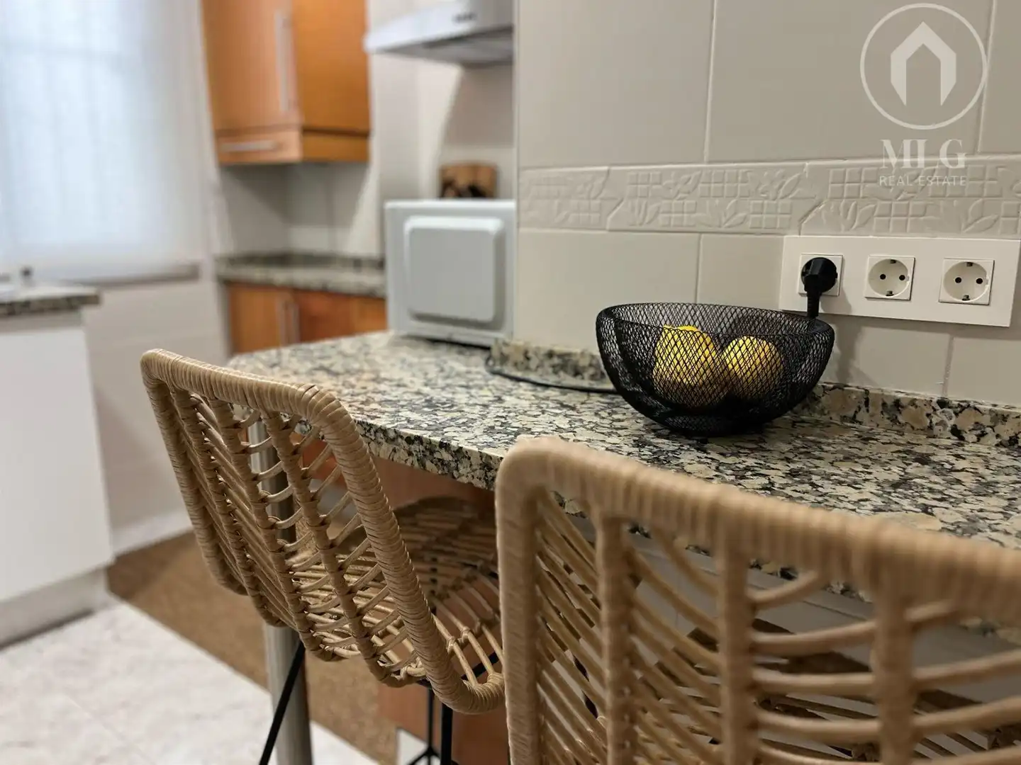 Cocina de Piso en venta en Málaga con Aire acondicionado y Amueblado