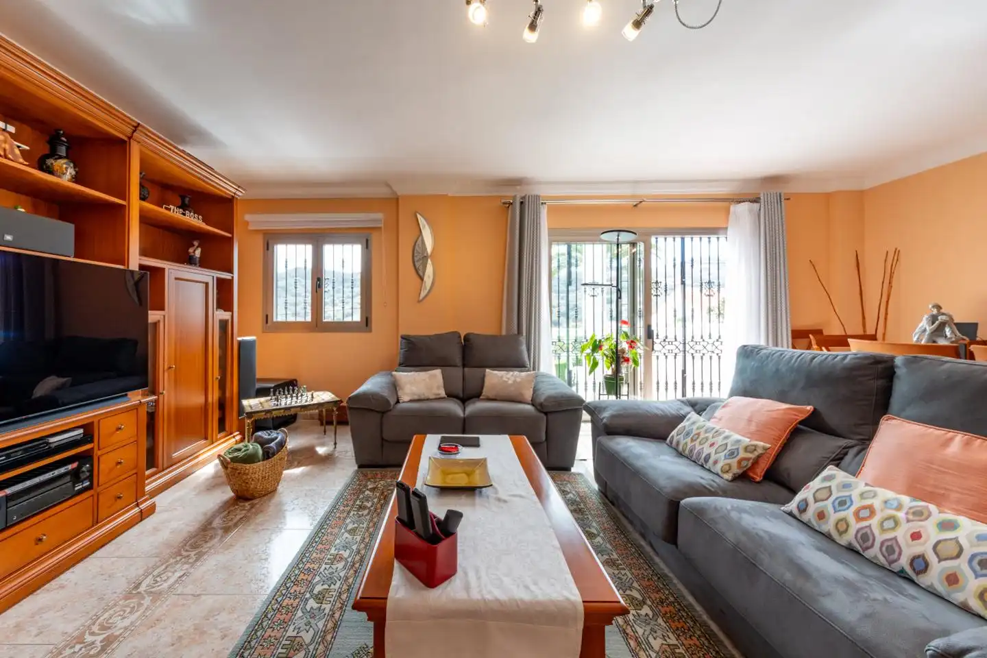 Sala d'estar de Casa o xalet en venda en Santa Brígida