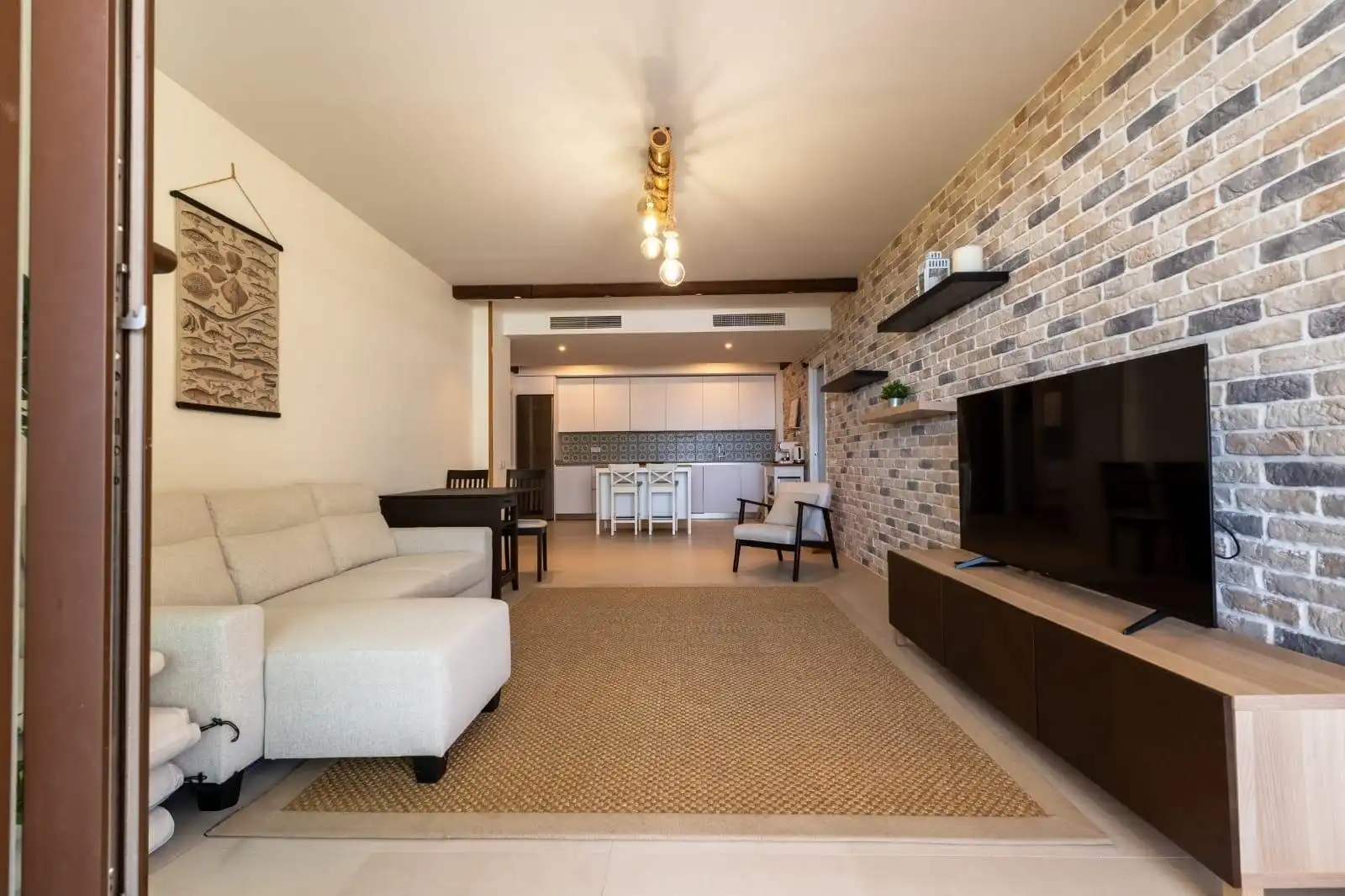 Living room of Flat for sale in Rincón de la Victoria  with Air Conditioner and Community pool