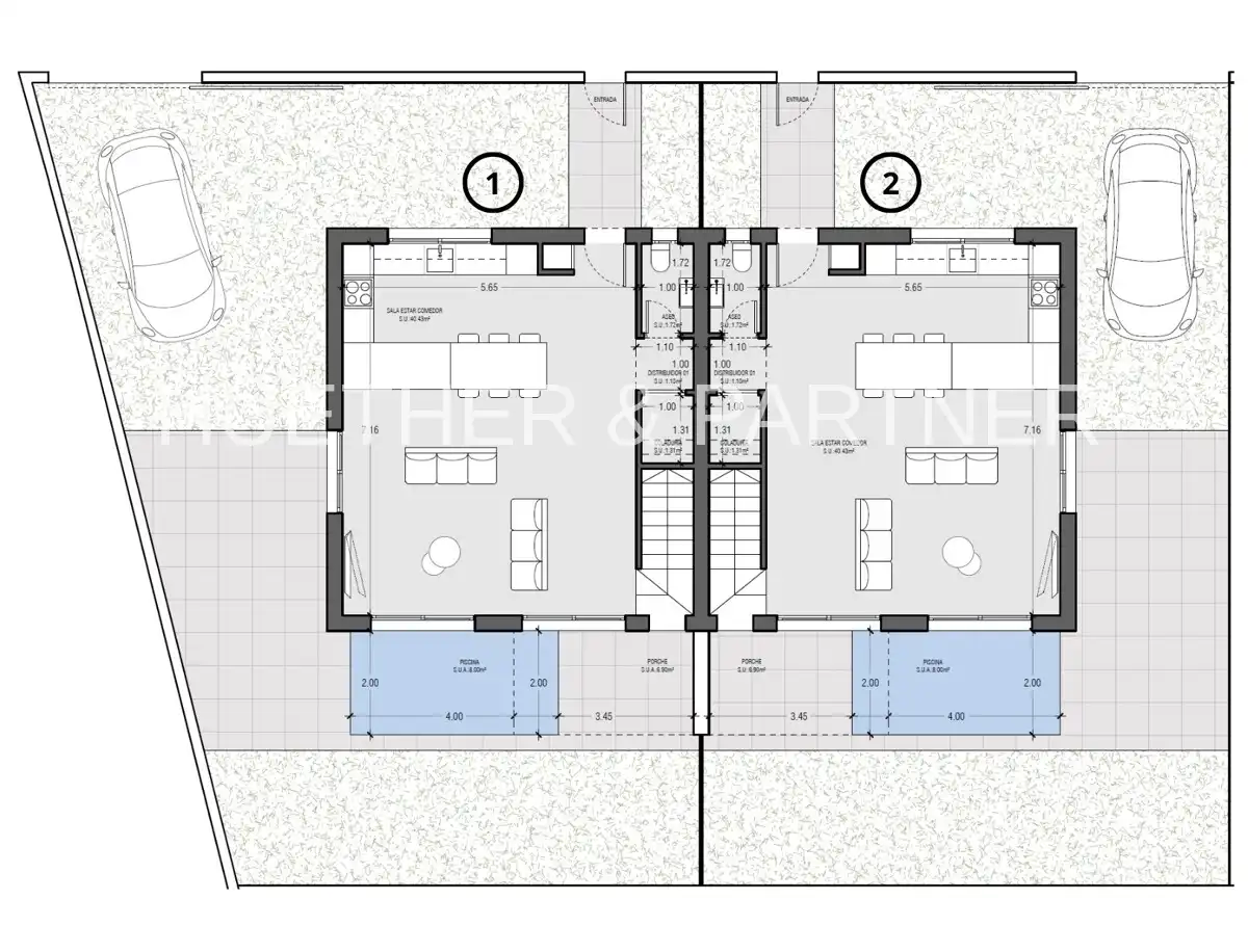 Einfamilien-Reihenhaus zum Verkauf in Marratxí mit Klimaanlage und Terrasse
