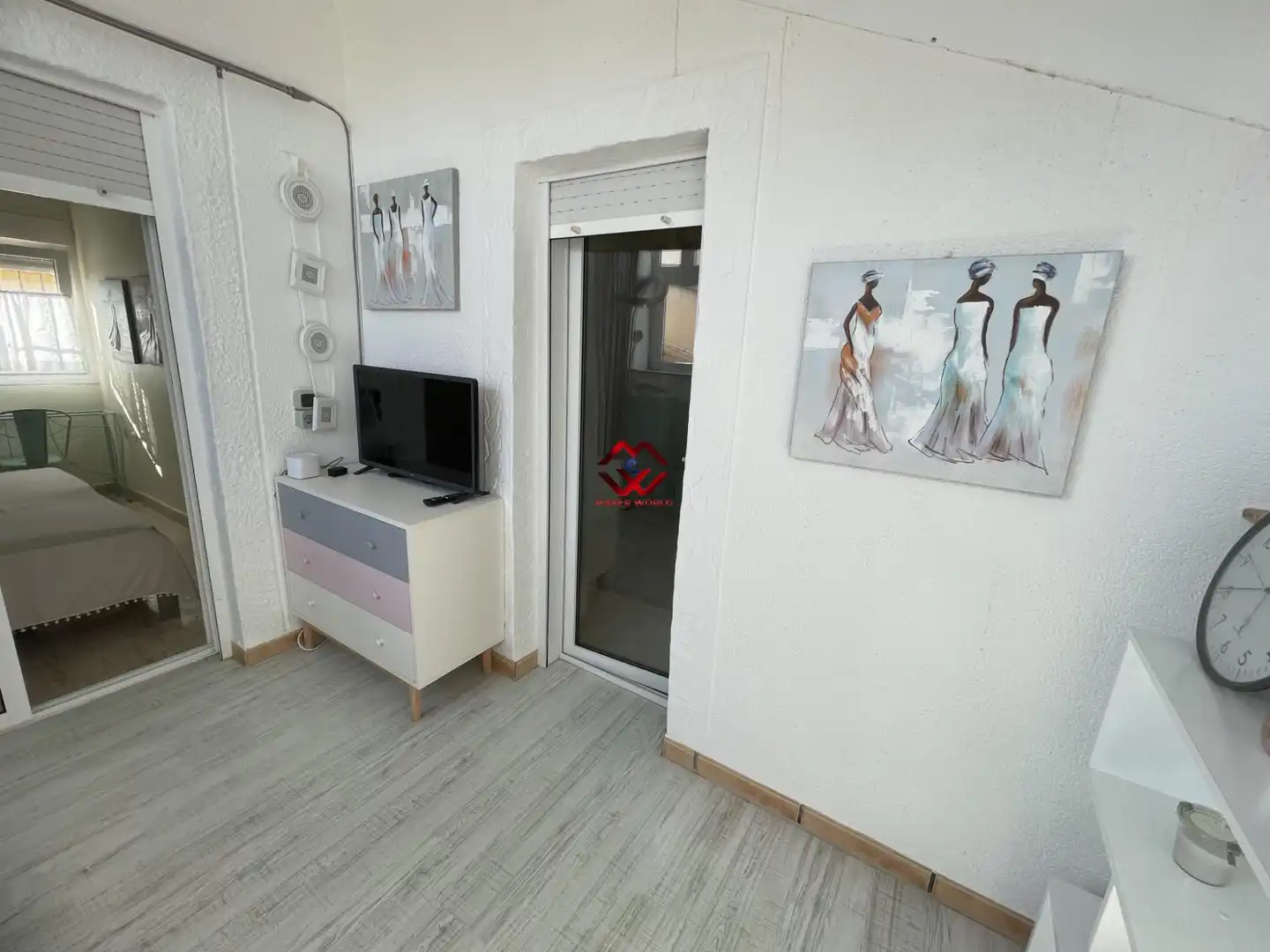 Sala d'estar de Casa adosada en venda en Pilar de la Horadada