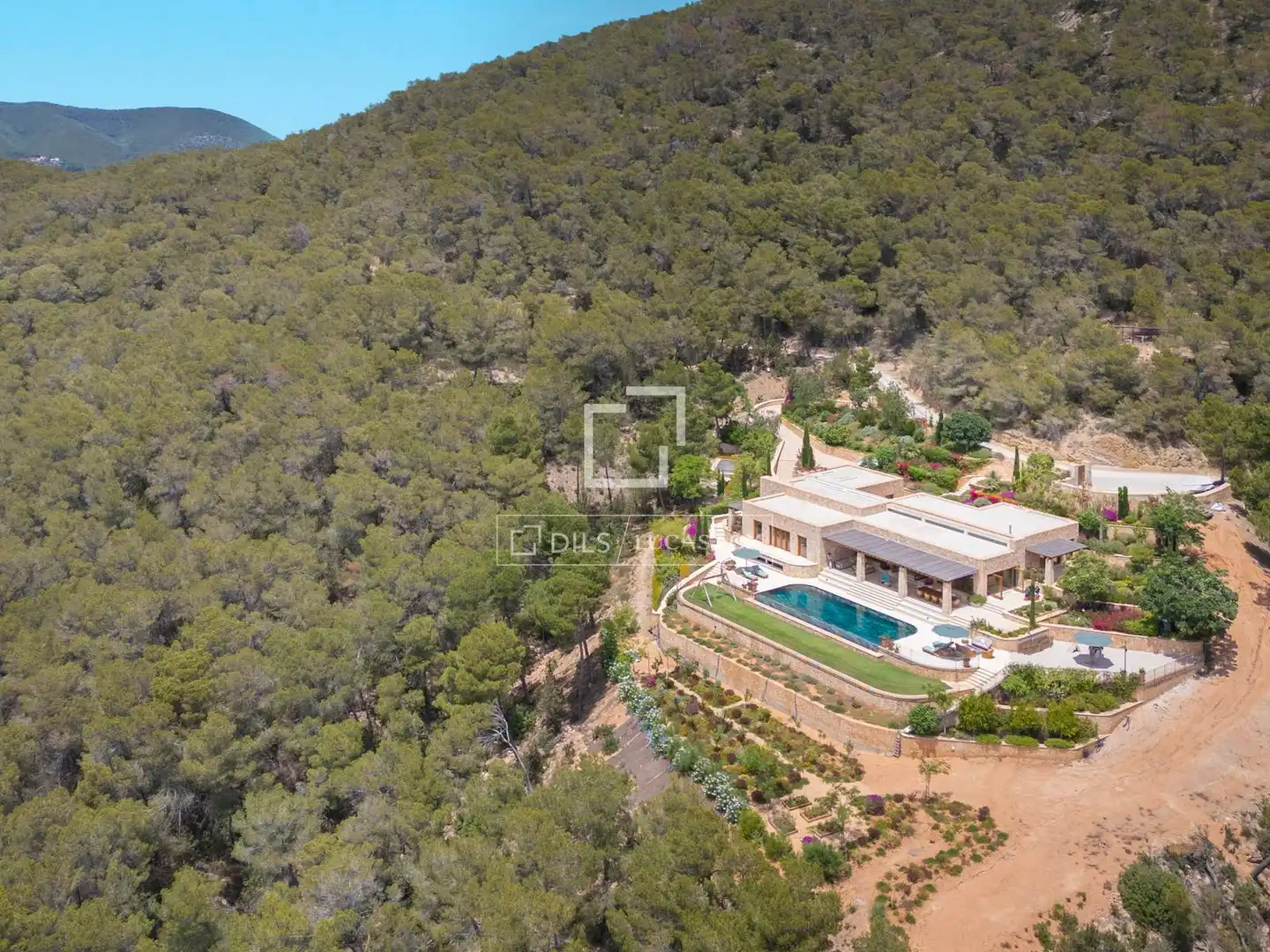 Vista exterior de Casa o chalet en venta en Santa Eulària des Riu con Aire acondicionado, Calefacción y Jardín privado