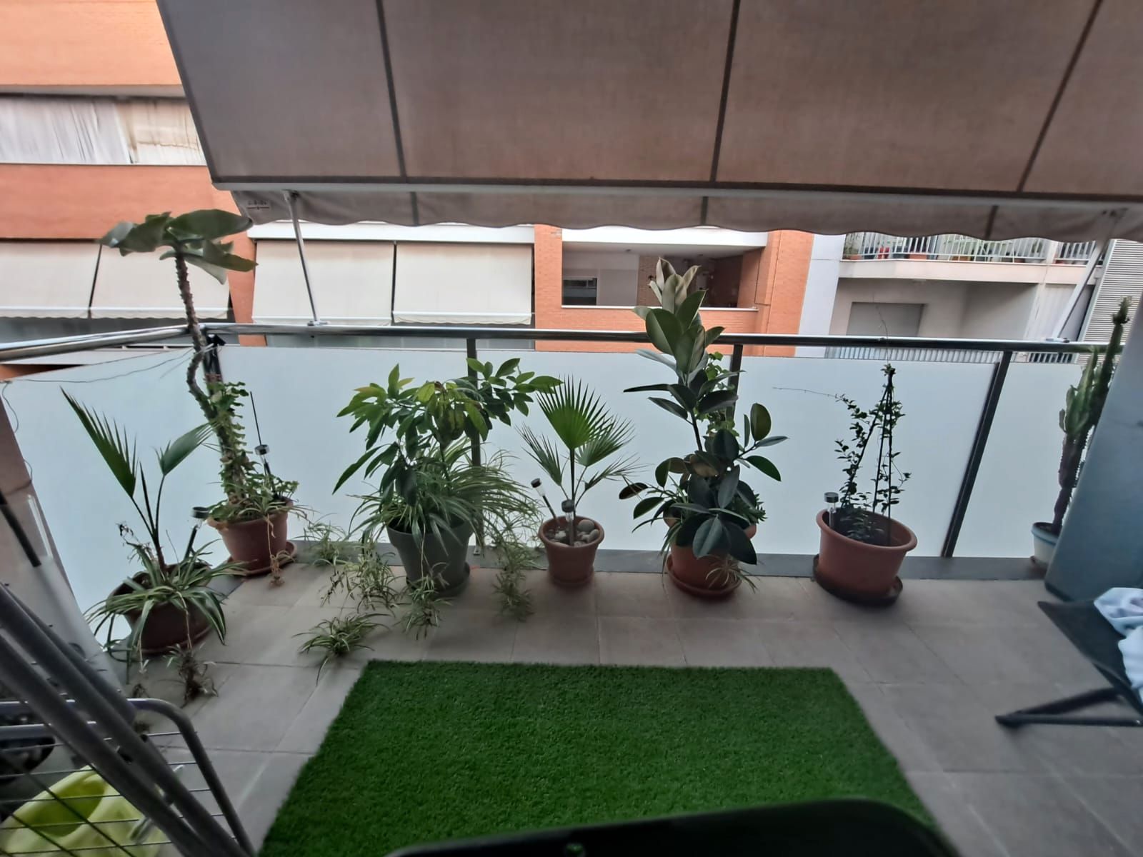 Terrace of Flat for sale in Almazora / Almassora  with Air Conditioner, Heating and Parquet flooring