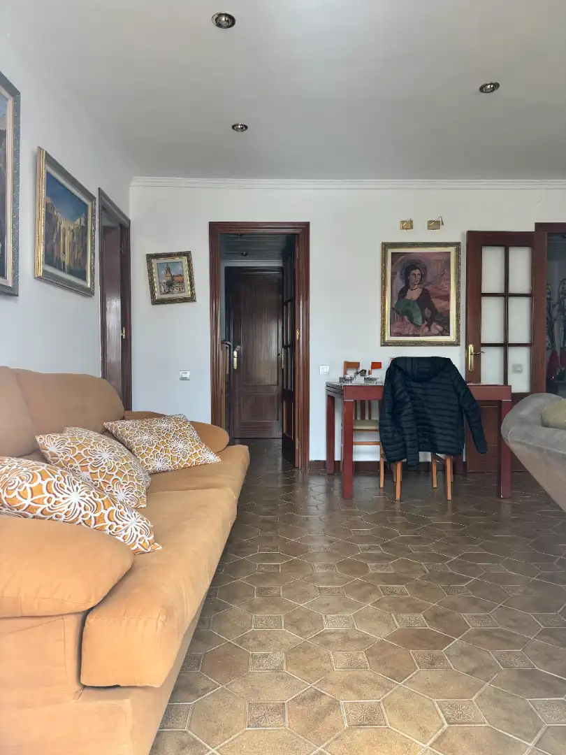 Sala d'estar de Àtic en venda en L'Hospitalet de Llobregat amb Aire condicionat, Terrassa i Traster