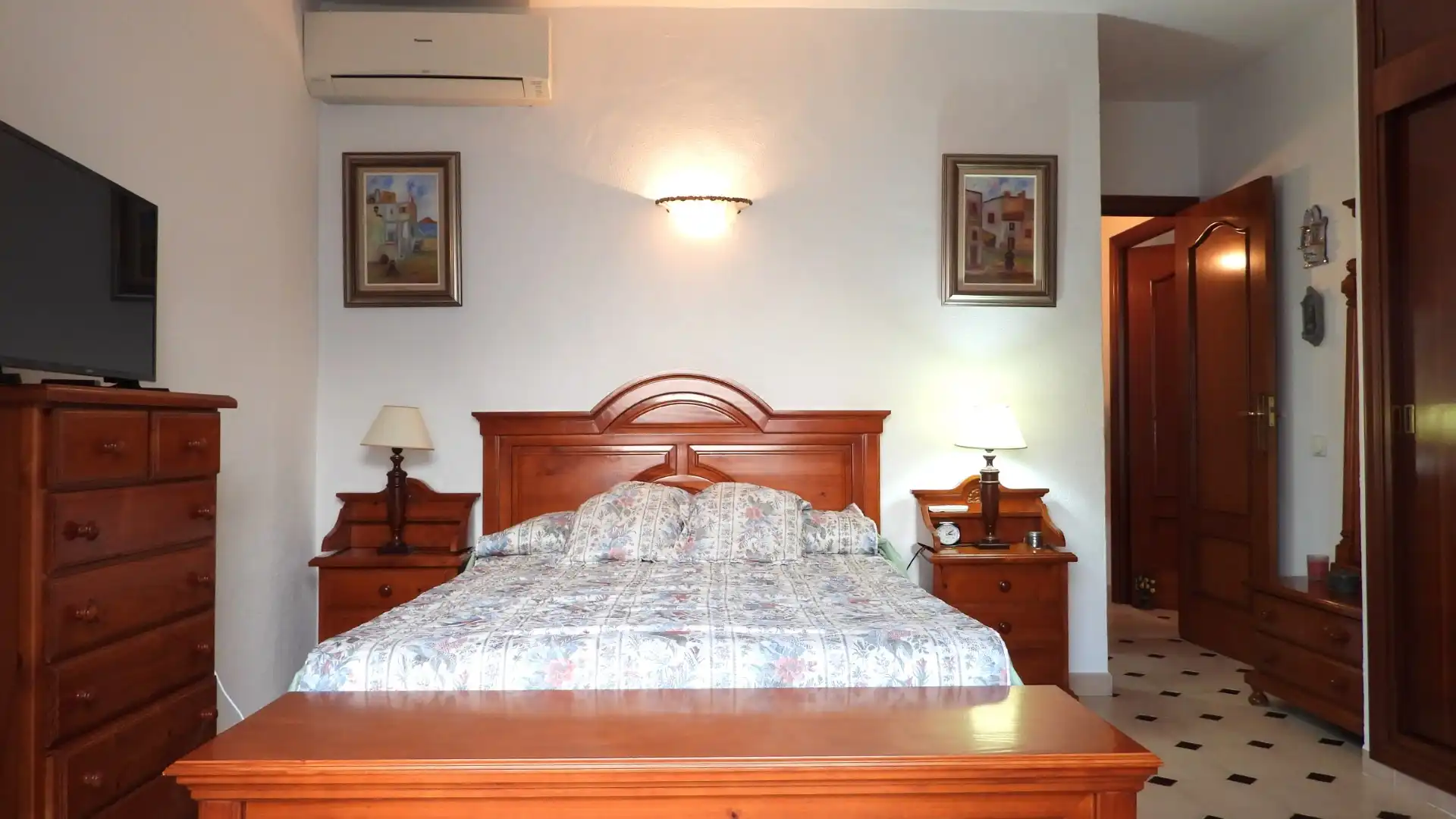 Dormitori de Apartament en venda en La Manga del Mar Menor amb Aire condicionat, Calefacció i Jardí privat
