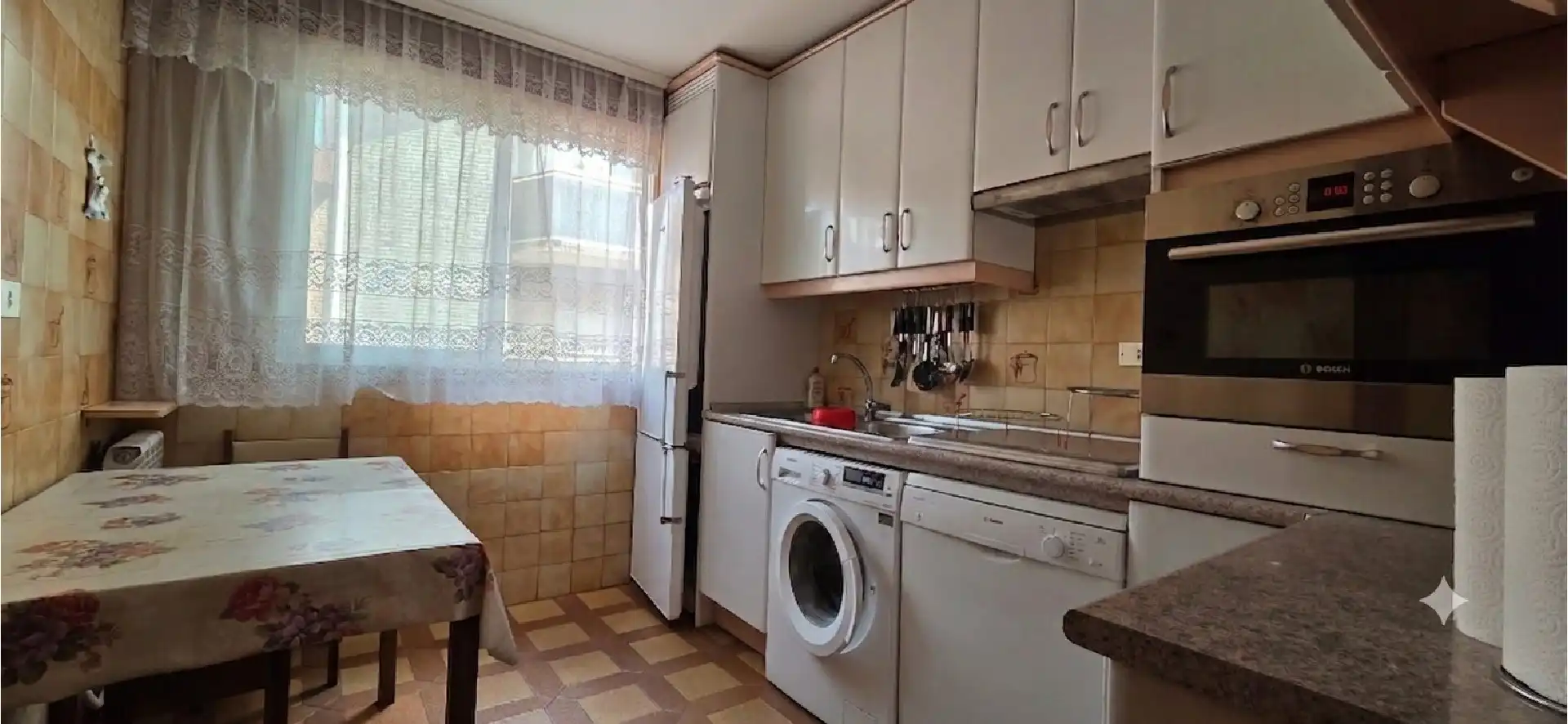 Küche von Wohnung zum Verkauf in Palencia mit Heizung und Möbliert