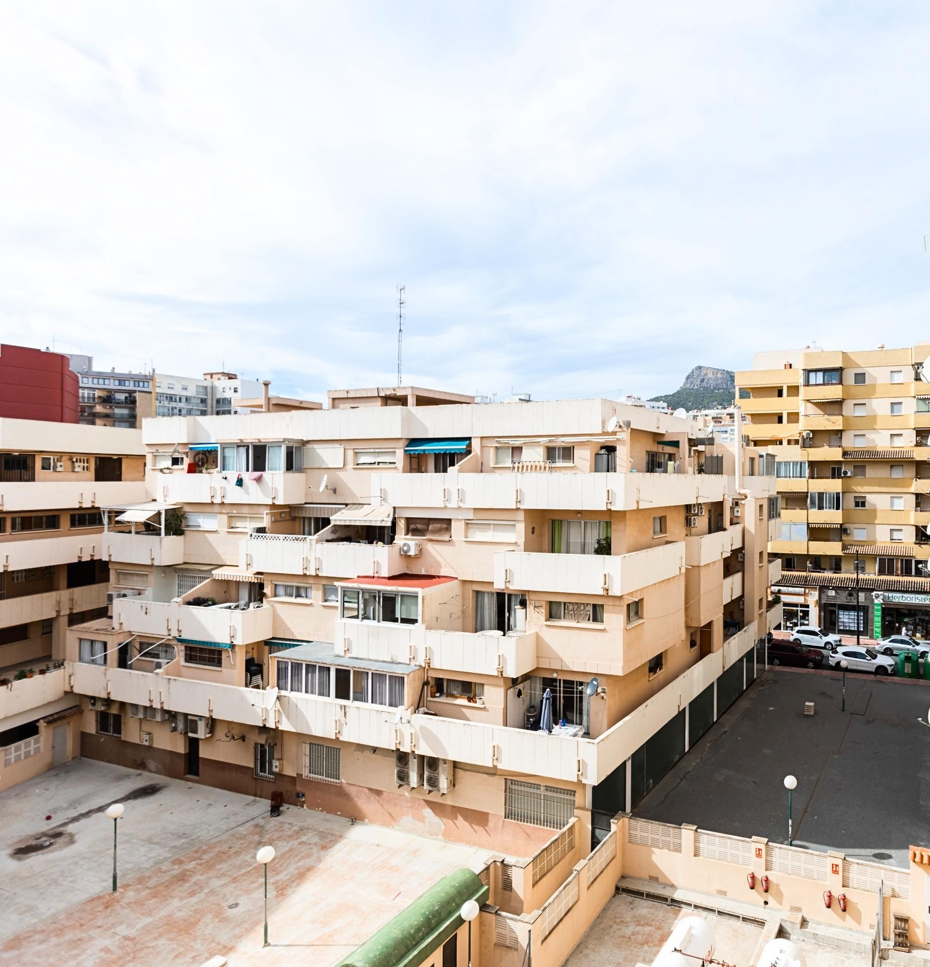 Vista exterior de Apartamento en venta en Calpe / Calp con Calefacción y Terraza