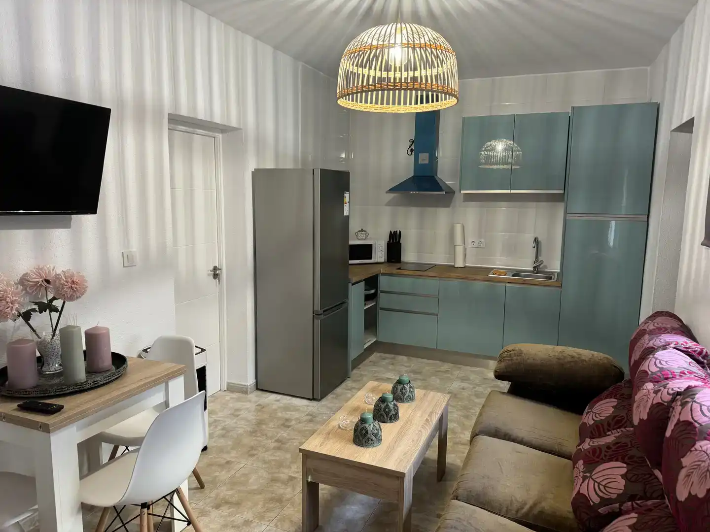 Kitchen of Flat for rent in Los Barrios  with Furnished