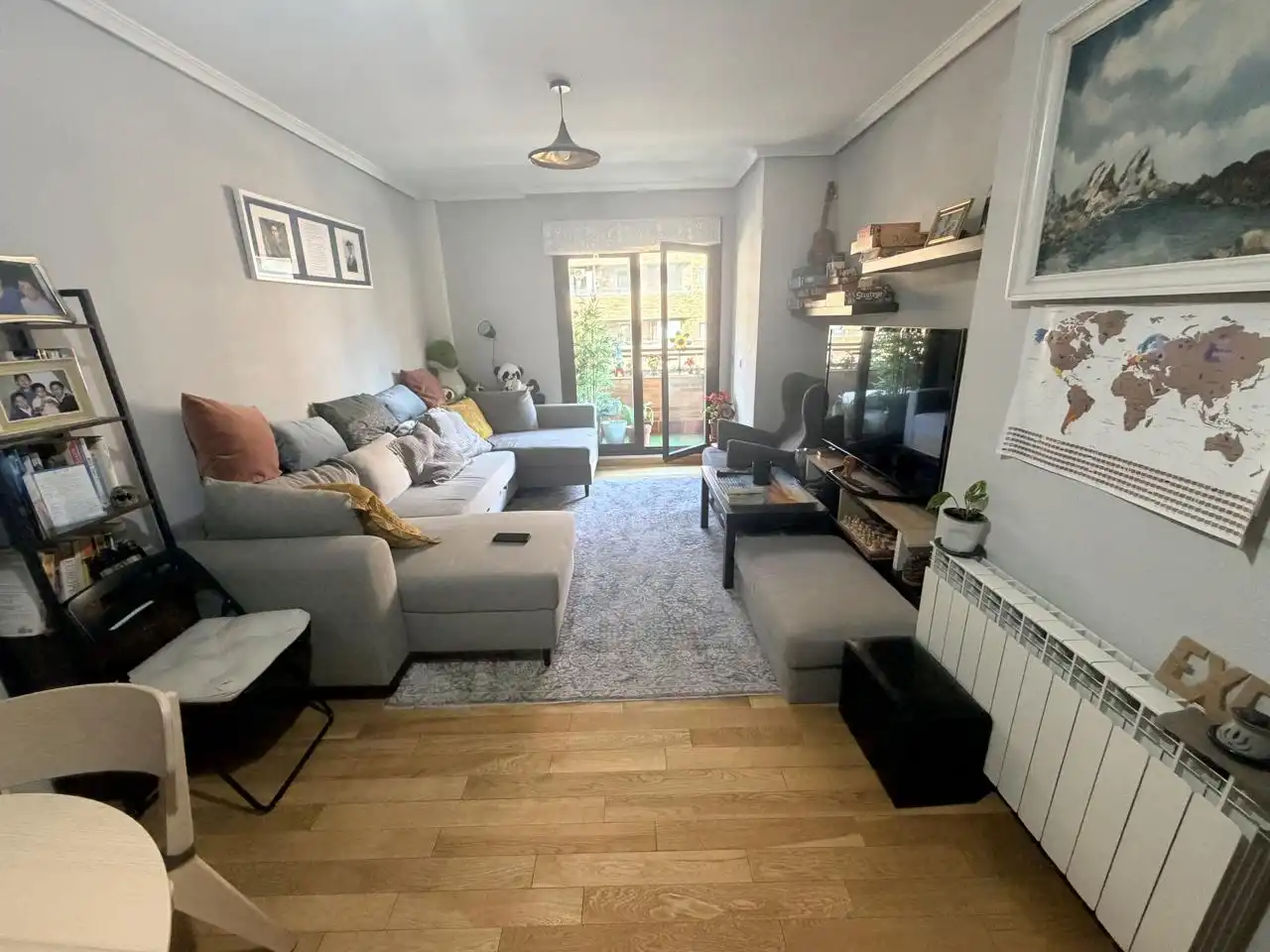 Living room of Flat for sale in Seseña  with Heating, Terrace and Storage room