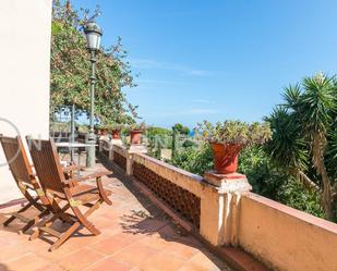 Terrace of Flat to rent in Montgat  with Air Conditioner, Heating and Private garden