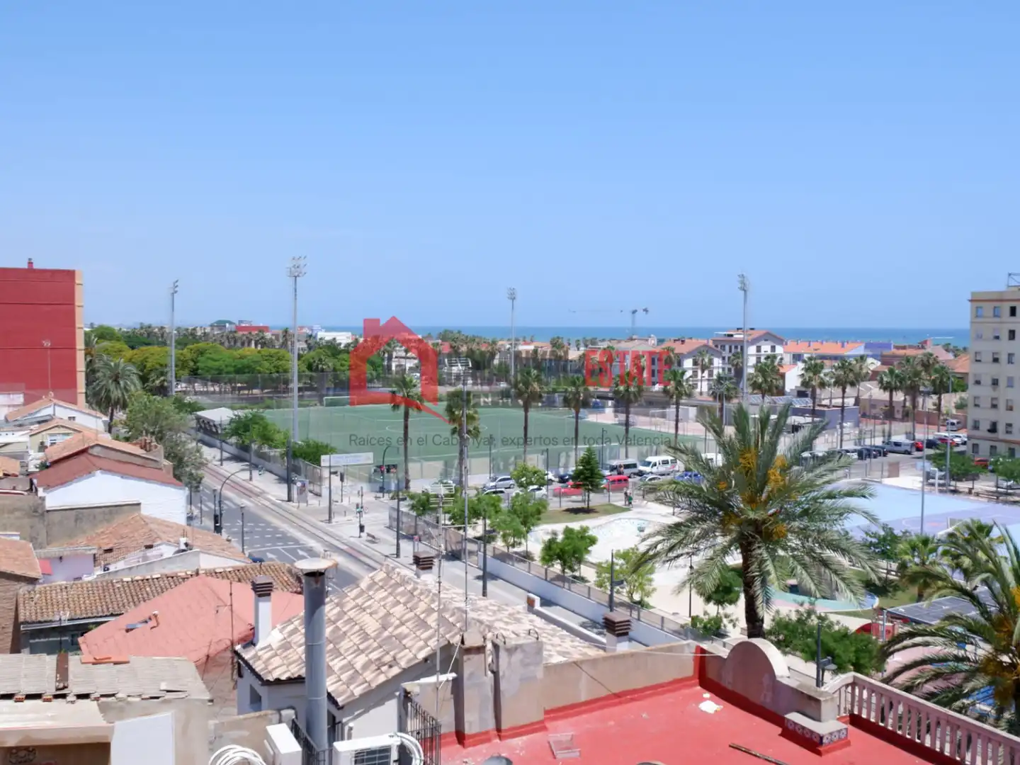 Vista exterior de Apartament de lloguer en Valencia amb Aire condicionat, Moblat i Balcó