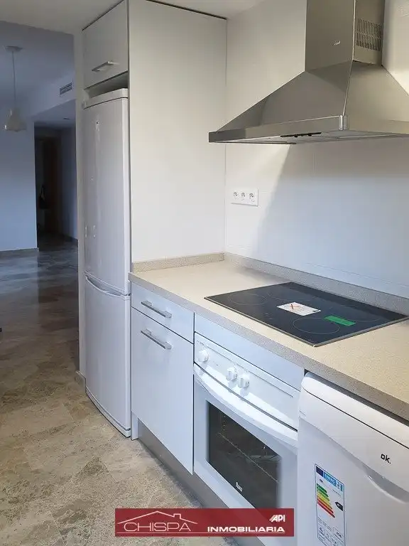 Cocina de Piso de alquiler en Náquera con Piscina comunitaria