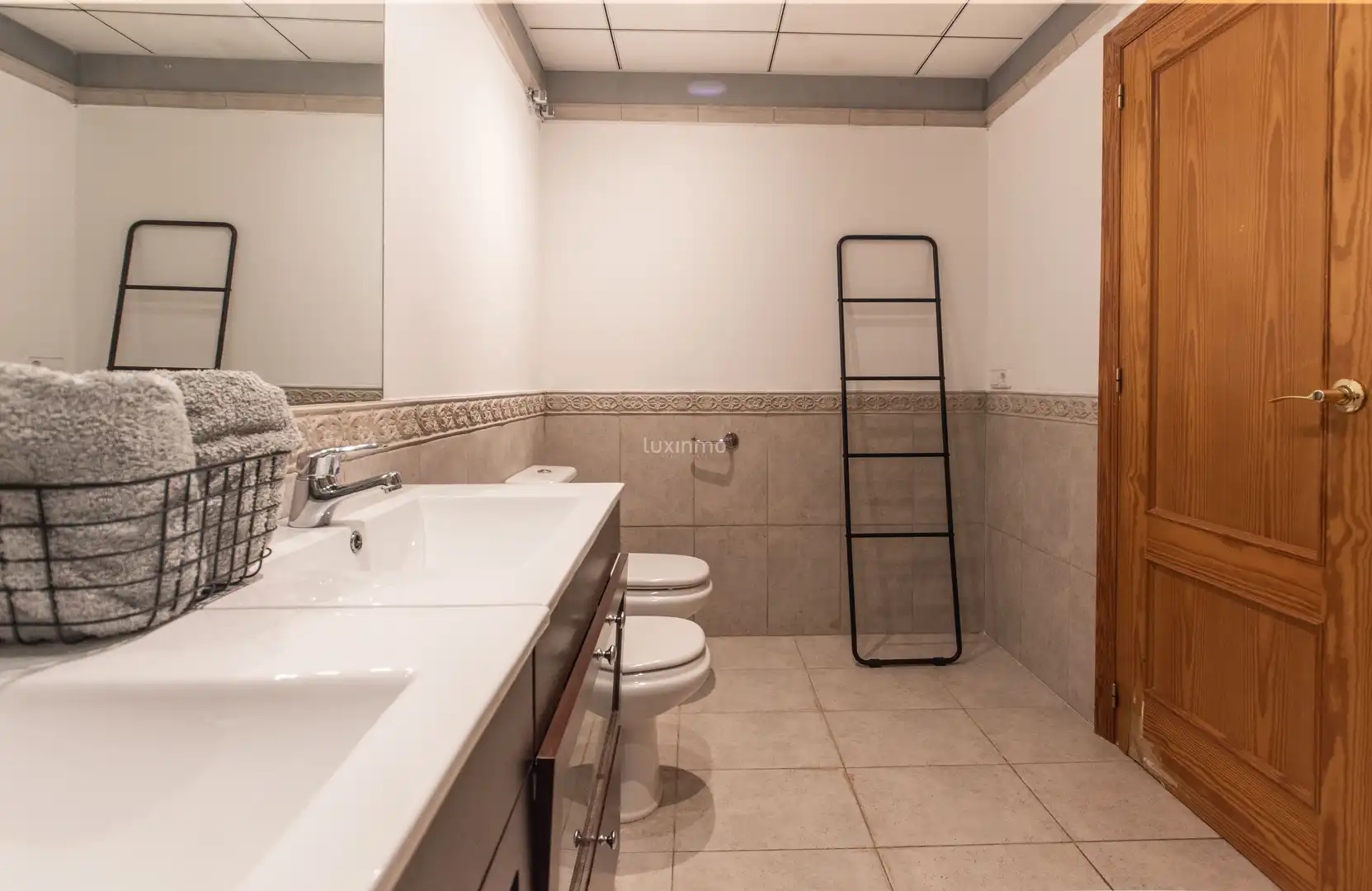 Badezimmer von Einfamilien-Reihenhaus zum Verkauf in Altea mit Klimaanlage, Privatgarten und Terrasse