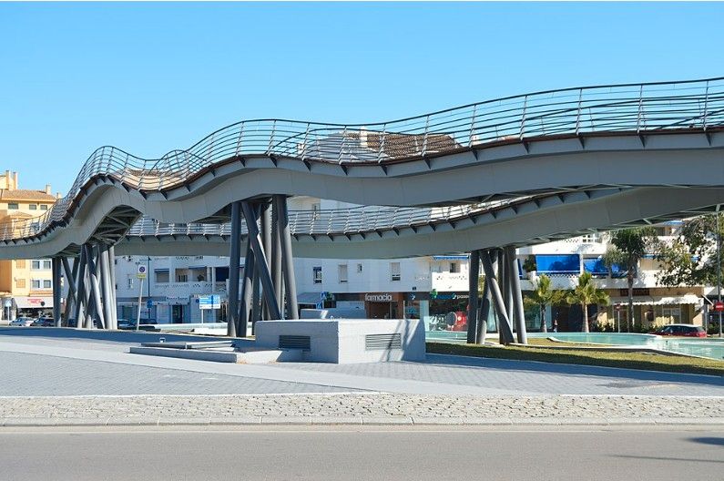 Vista exterior de Pis en venda en Marbella amb Parquet, Terrassa i Moblat