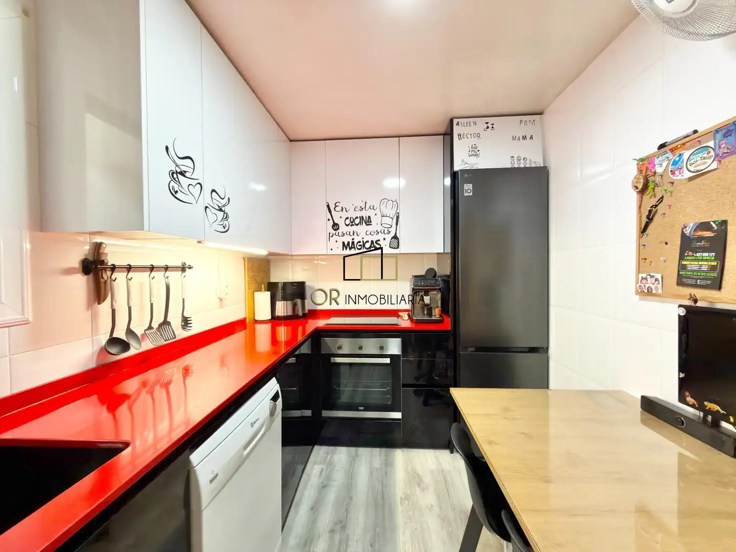 Kitchen of Flat for sale in El Vendrell  with Heating, Parquet flooring and Terrace
