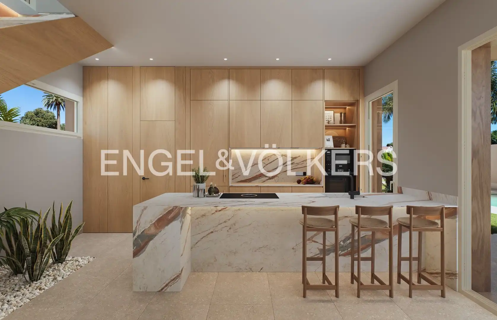 Cocina de Casa o chalet en venta en Orihuela con Aire acondicionado, Calefacción y Jardín privado