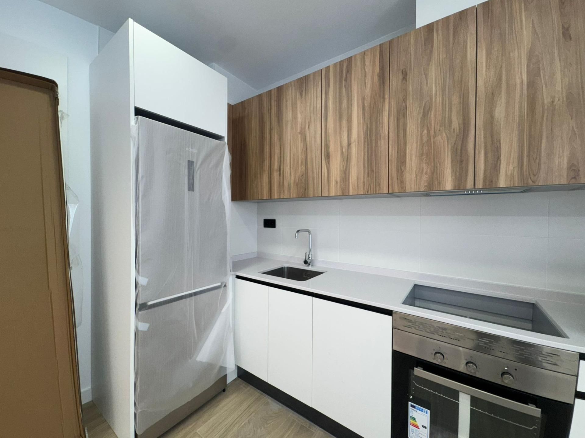 Kitchen of Apartment for sale in  Murcia Capital  with Air Conditioner and Heating