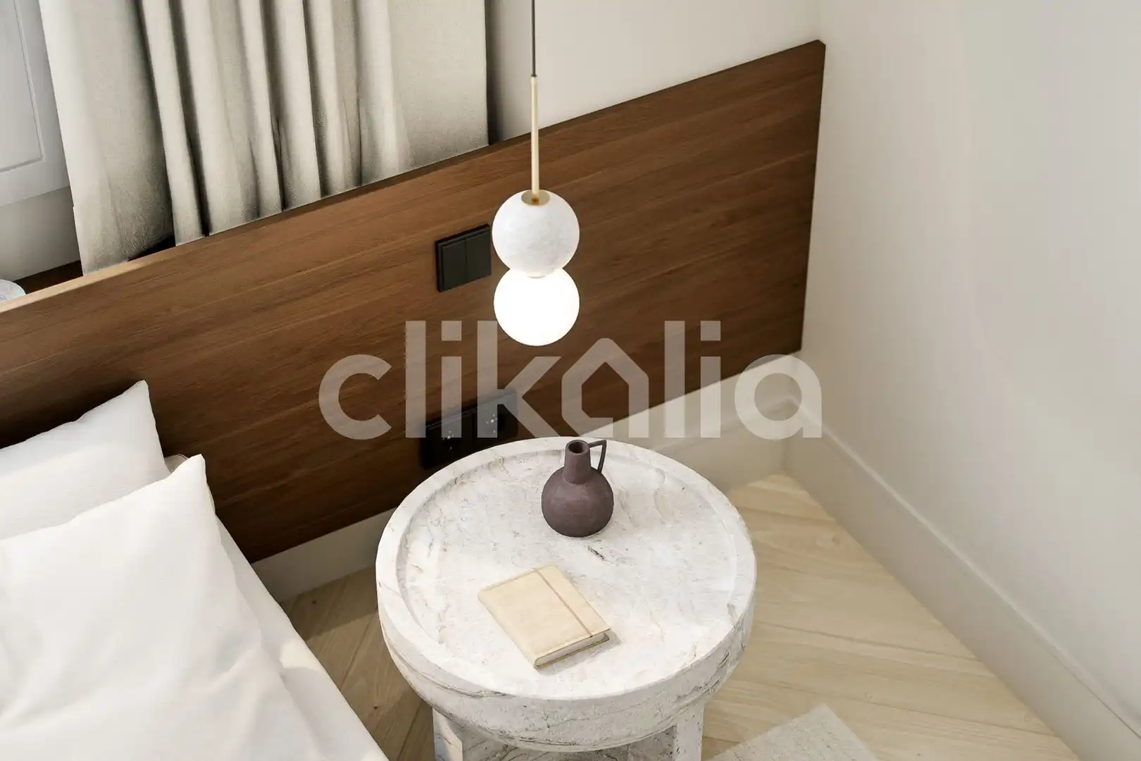 Schlafzimmer von Wohnung zum Verkauf in Madrid mit Klimaanlage, Heizung und Terrasse