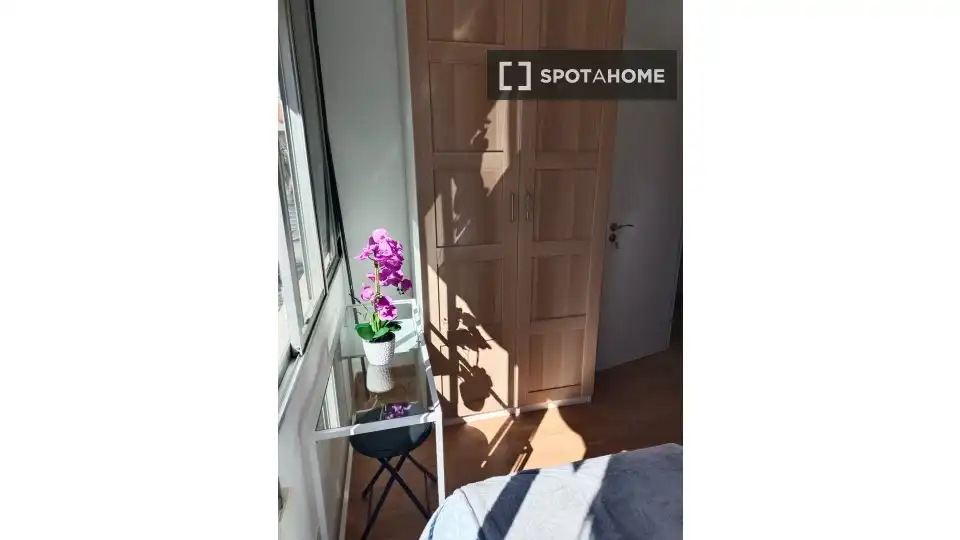 Habitación de Piso de alquiler en Barcelona con Aire acondicionado, Calefacción y Amueblado