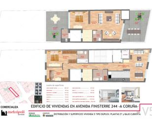 Dúplex en venda en A Coruña Capital  amb Calefacció i Terrassa