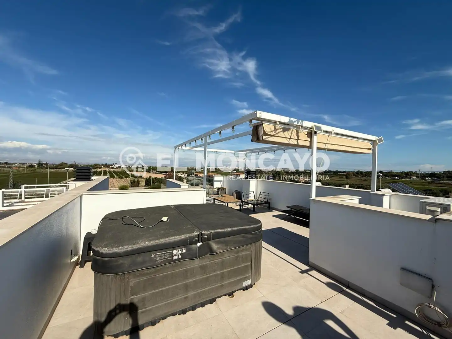 Terraza de Casa adosada en venta en Rojales con Aire acondicionado, Calefacción y Jardín privado