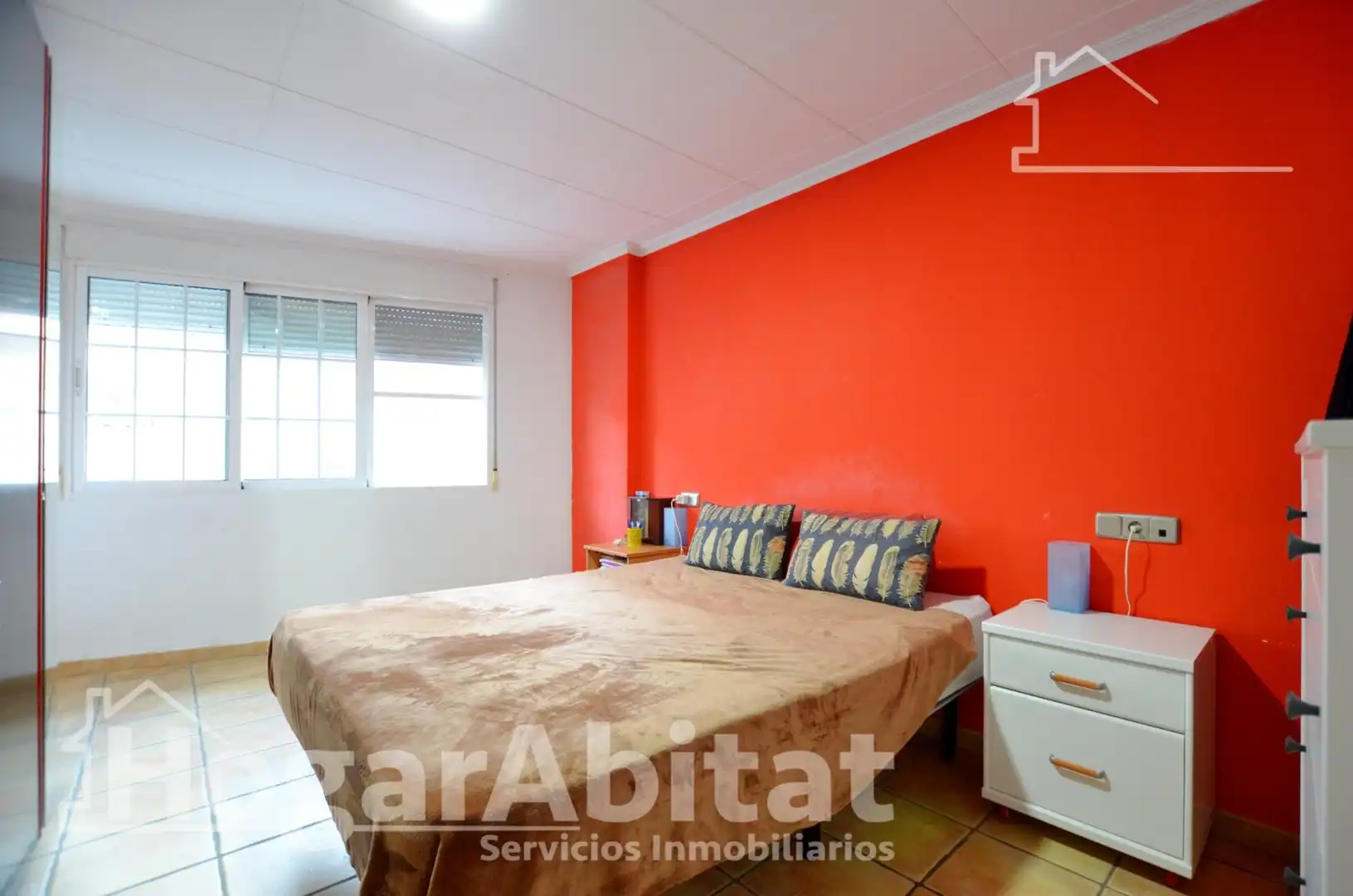 Bedroom of Houses for sale in Cullera  with Air Conditioner, Heating and Terrace