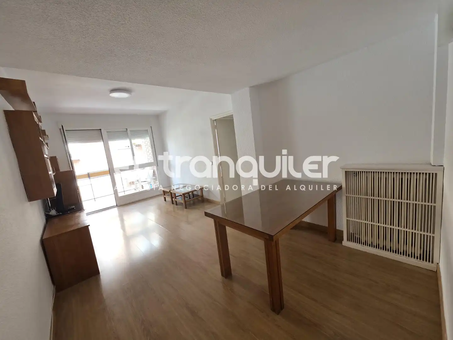 Sala d'estar de Pis de lloguer en Madrid amb Terrassa, Moblat i Rentadora