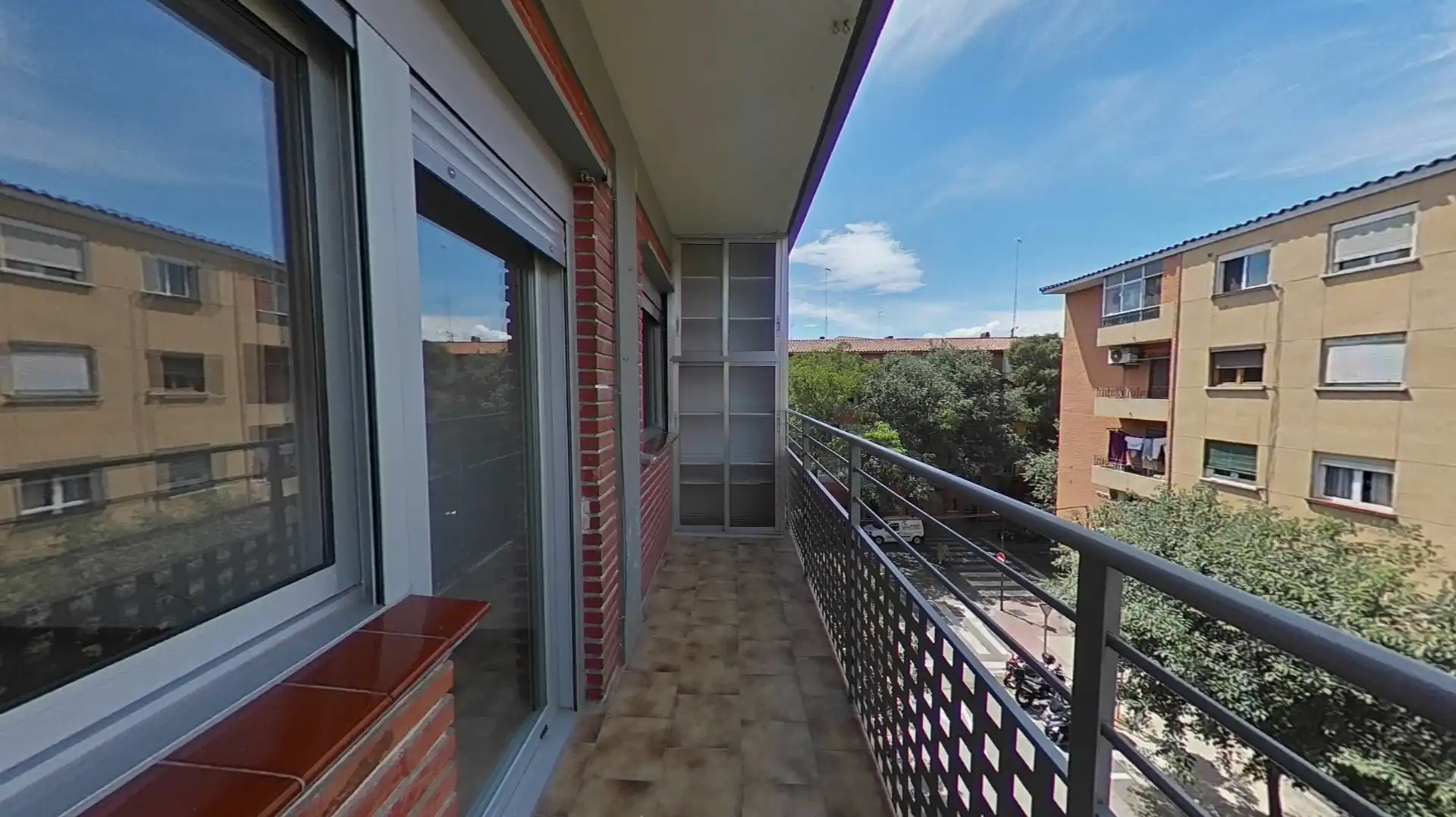 Balcony of Flat for sale in Zaragoza  with Heating, Parquet flooring and Oven