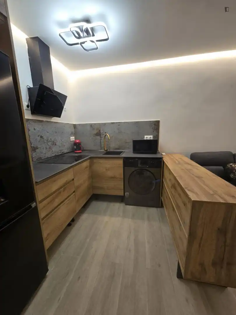 Cocina de Casa o chalet de alquiler en Madrid con Aire acondicionado, Amueblado y Lavadora