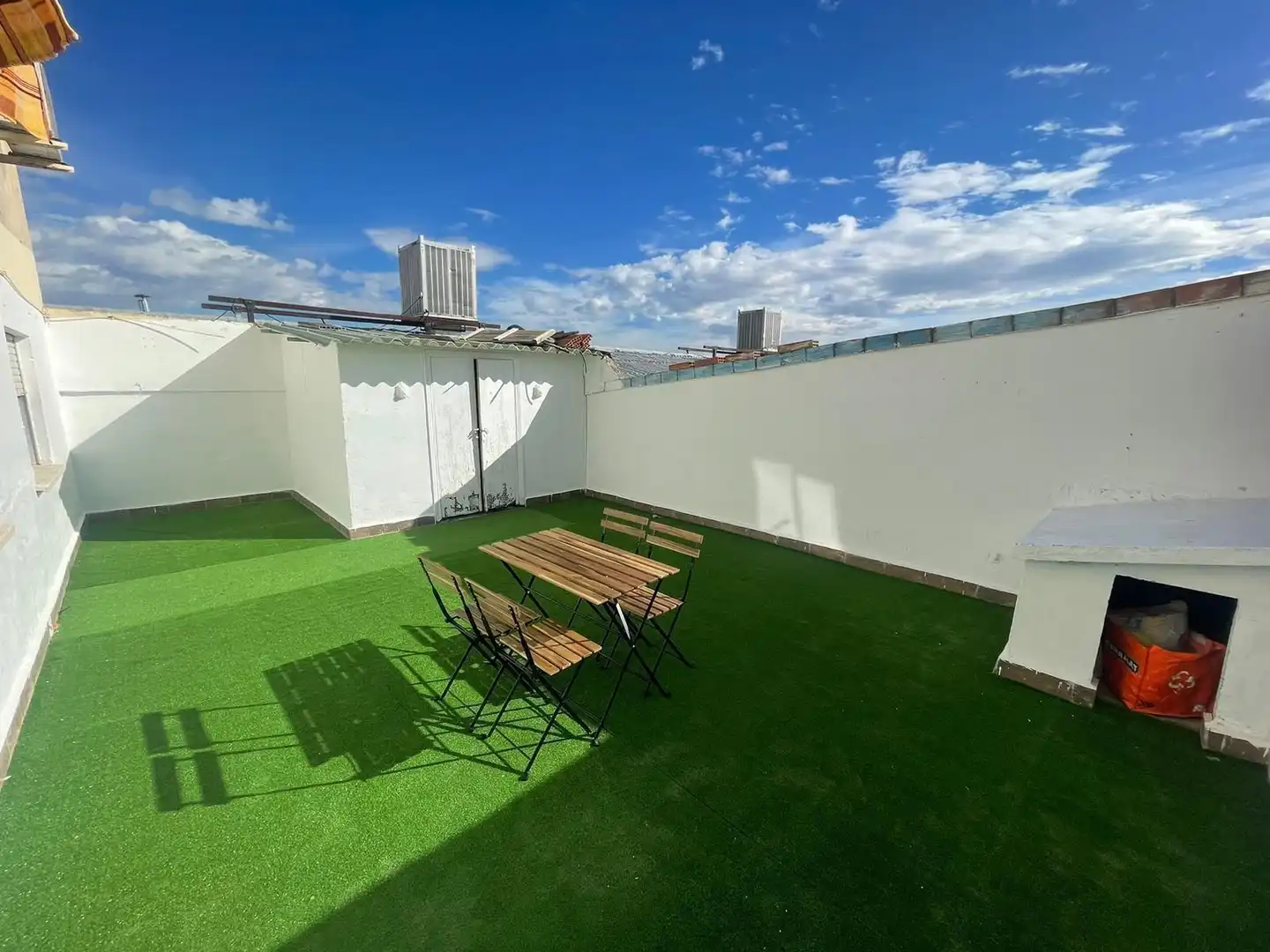 Terrace of Flat for sale in Cuarte de Huerva  with Furnished