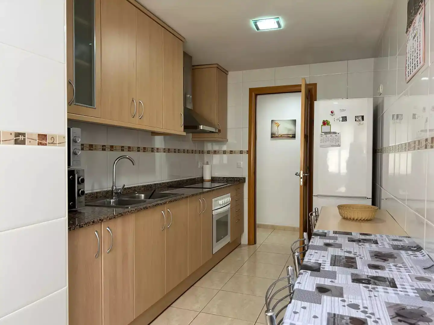 Kitchen of Flat for sale in Hostalric  with Heating, Terrace and Furnished