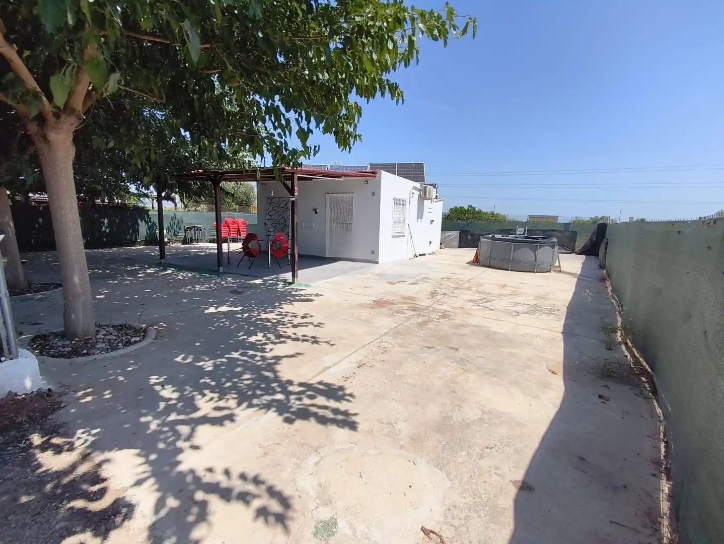Vista exterior de Finca rústica en venta en Foios con Aire acondicionado, Calefacción y Jardín privado