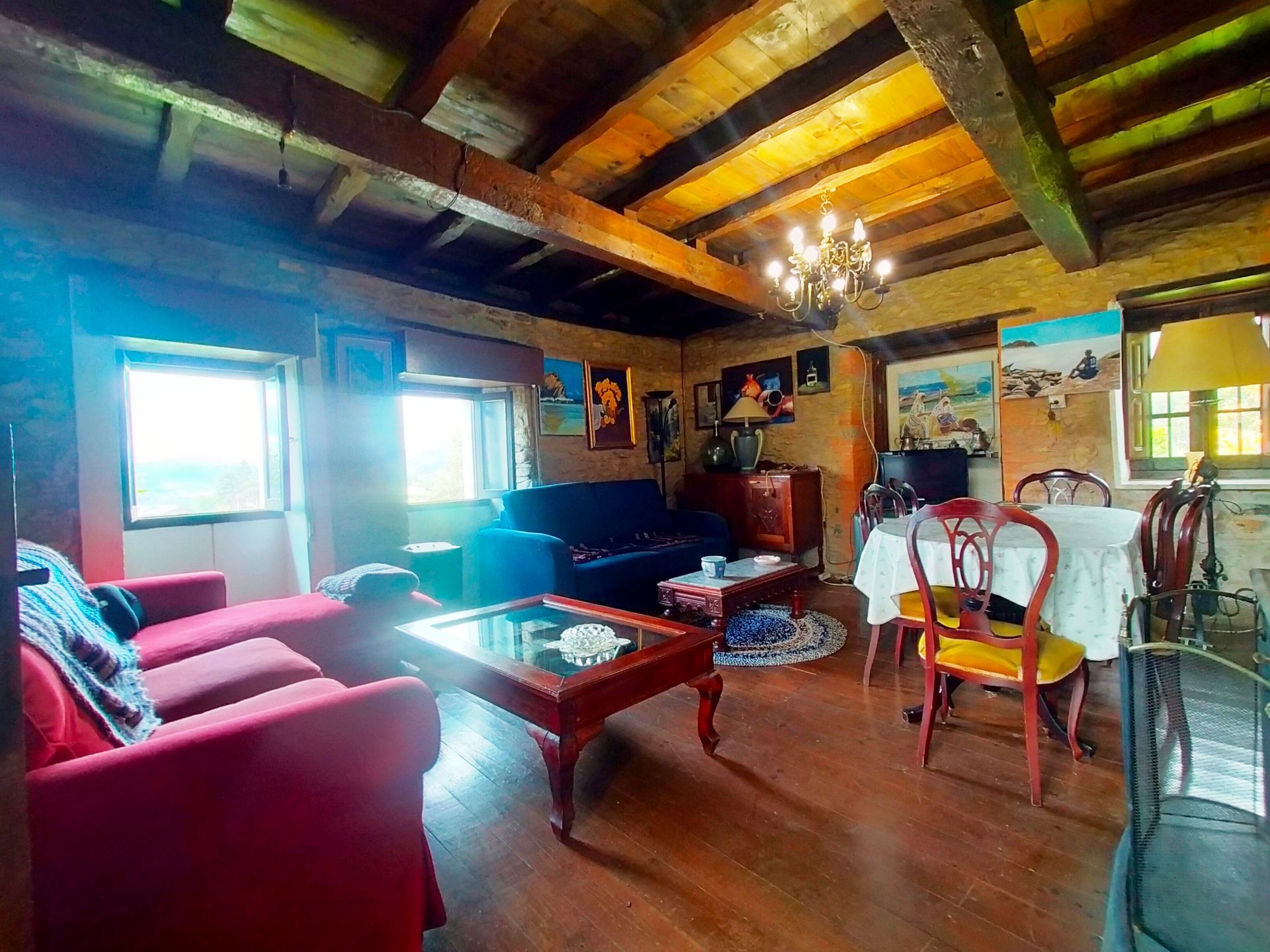 Living room of Country house for sale in Pravia  with Private garden, Terrace and Storage room
