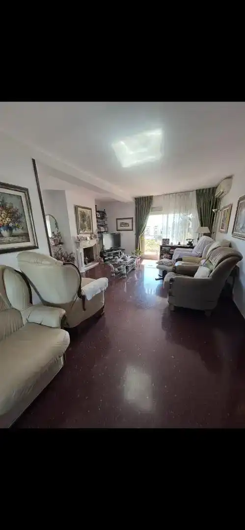Wohnzimmer von Maisonette zum Verkauf in Rubí mit Klimaanlage und Balkon