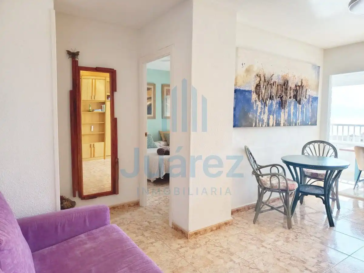 Wohnzimmer von Wohnung zur Miete in Alicante / Alacant mit Klimaanlage, Terrasse und Möbliert