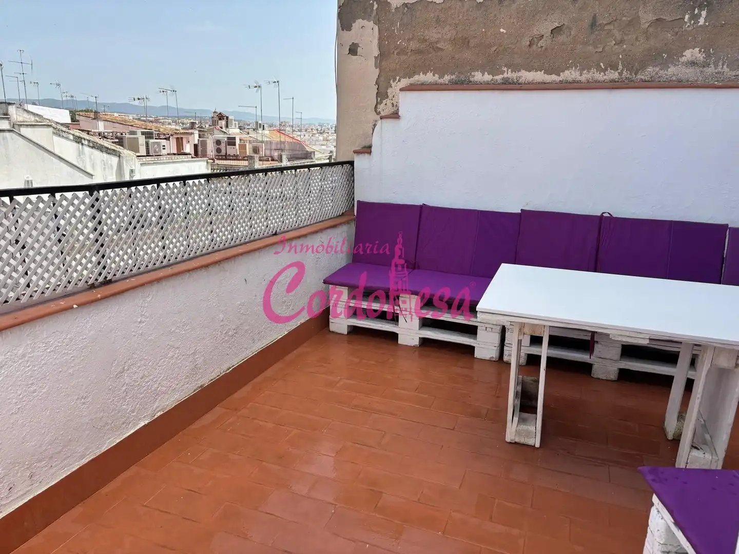 Terraza de Estudio de alquiler en Córdoba con Aire acondicionado, Terraza y Balcón