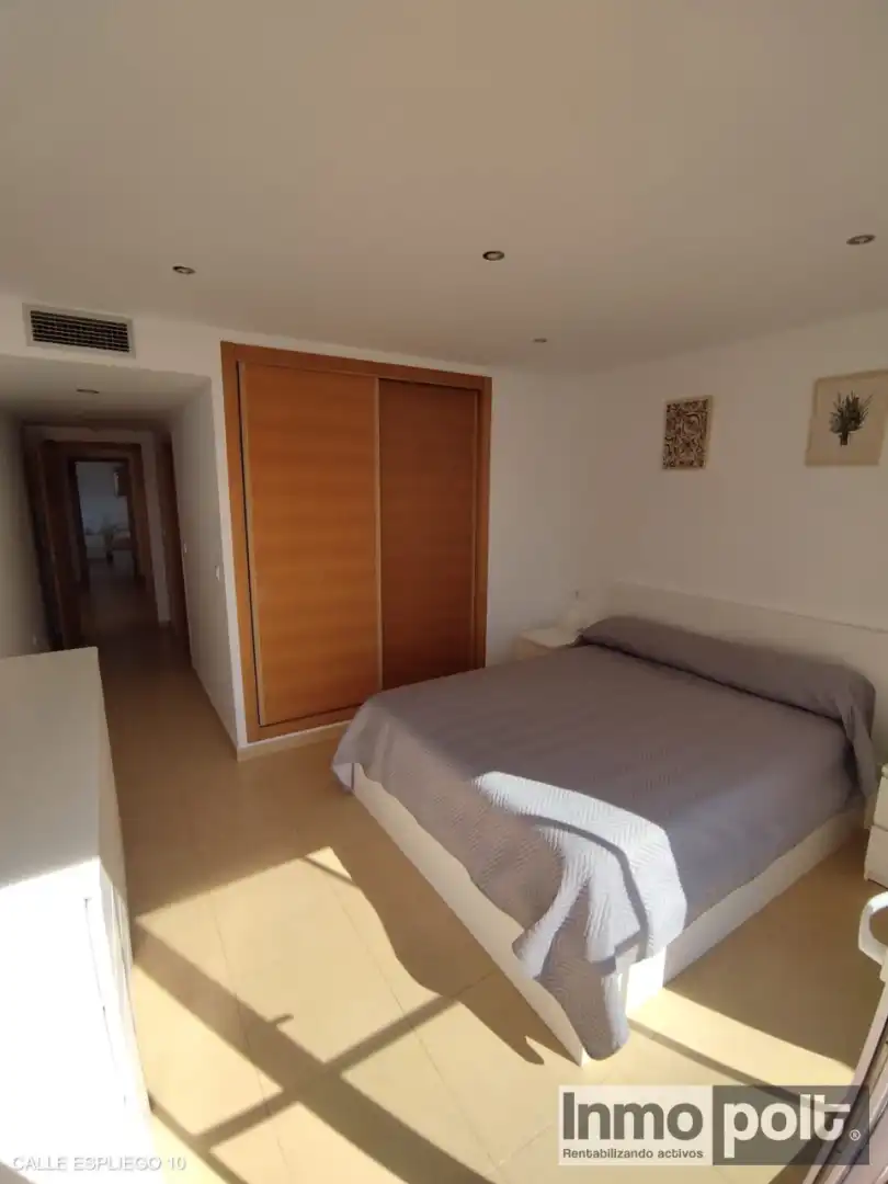 Schlafzimmer von Wohnung zur Miete in Torre-Pacheco mit Klimaanlage, Terrasse und Möbliert